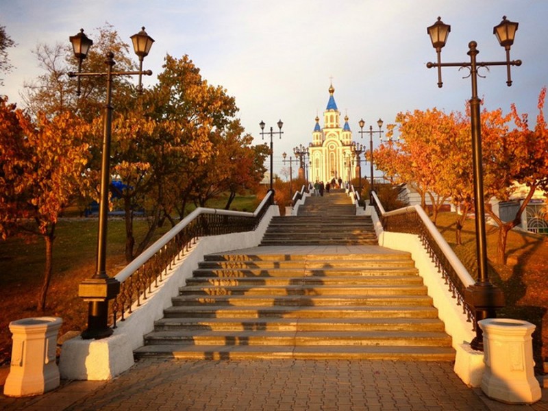 Хабаровск осенью